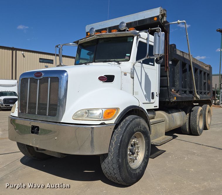 2008 Peterbilt 340 dump truck - EJ7392