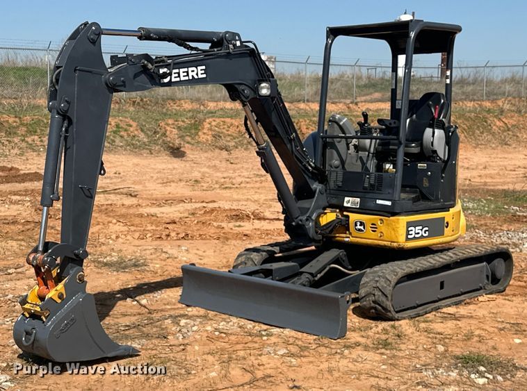 2019 John Deere 35G mini excavator - EJ8628