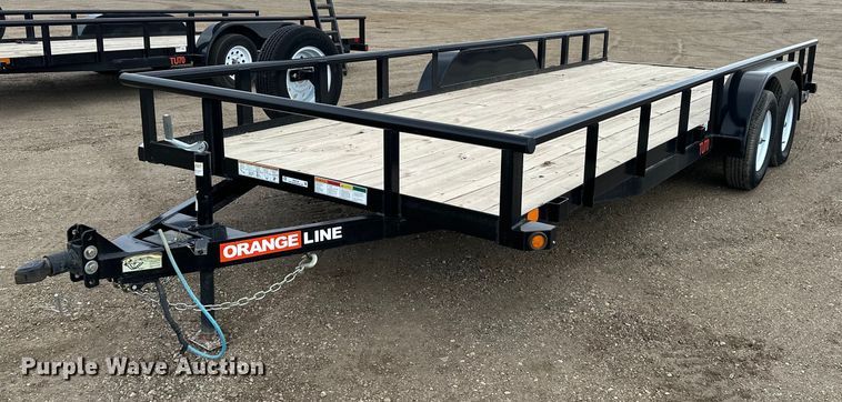 2022 Contract Manufacturing TU70 utility trailer - ER5196