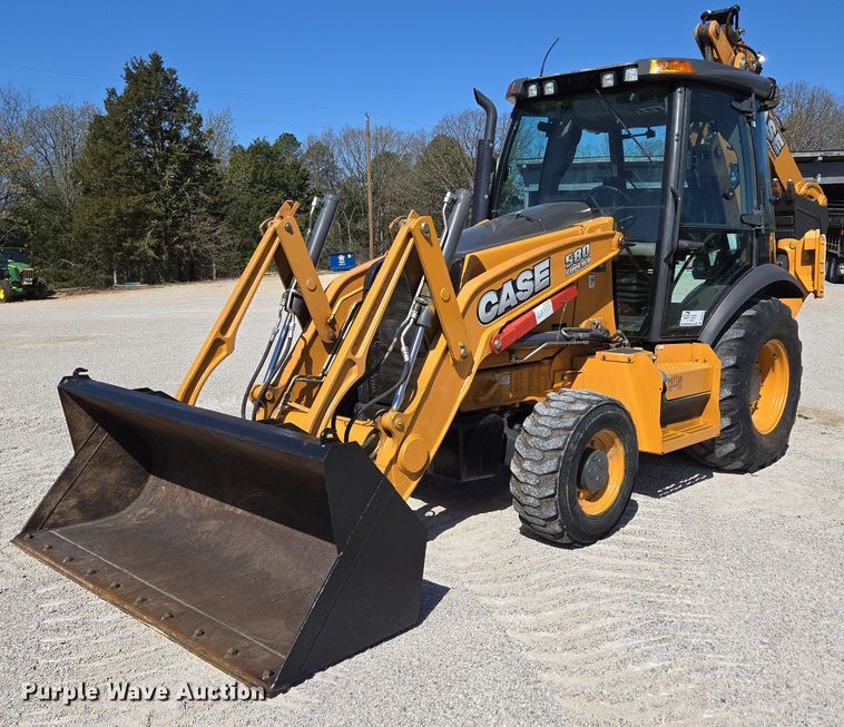 2016 Case 580 Super N backhoe - DP6317