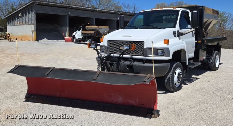 2005 Chevrolet C5500 dump flatbed truck - DP6319