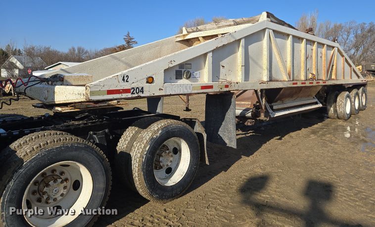 1993 Ranch bottom dump trailer - DT7120