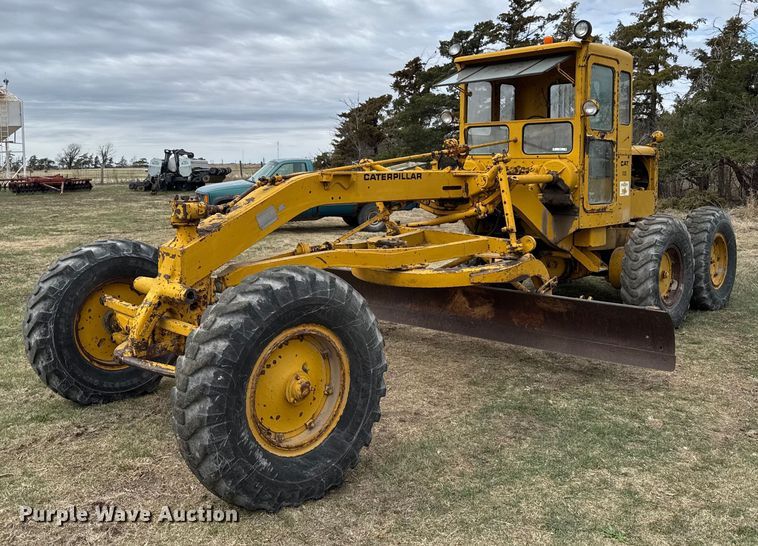 1955 Caterpillar 112 rigid frame motor grader - EG6291