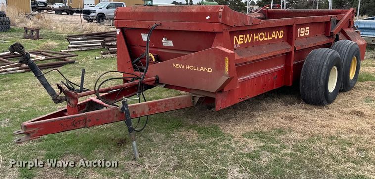 New Holland 195 manure spreader - EG6297