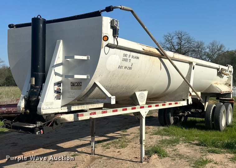 2013 Construction Specialists Trailers HRD 32 end dump trailer - EJ8654