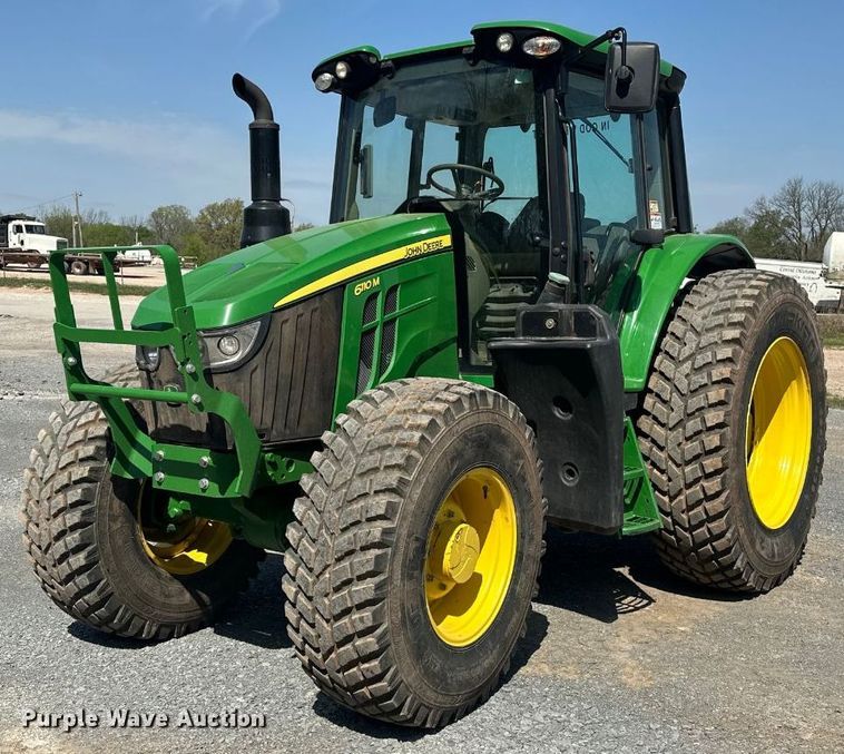 2021 John Deere 6110M MFWD tractor - EJ8656