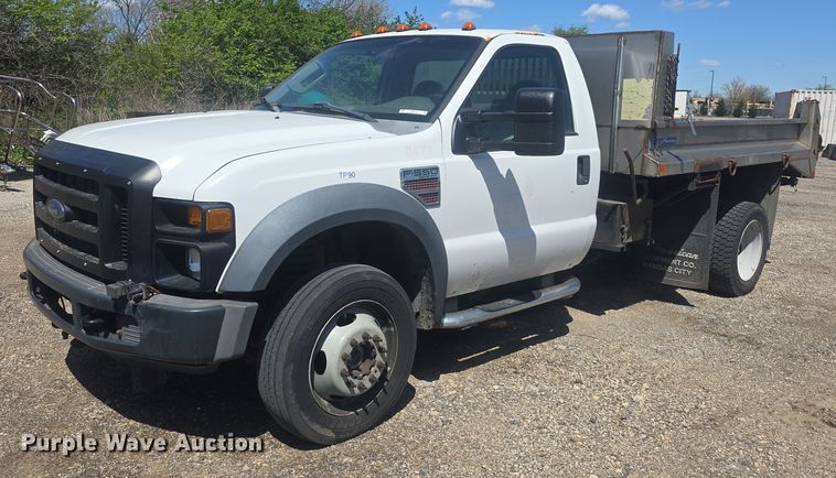 2008 Ford F550 Super Duty XL  dump truck - EK5145