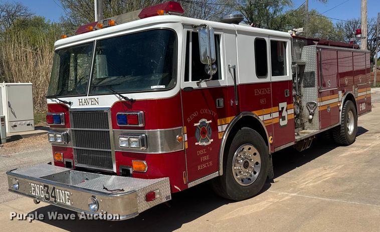 1994 Pierce pumper fire truck - EQ1310