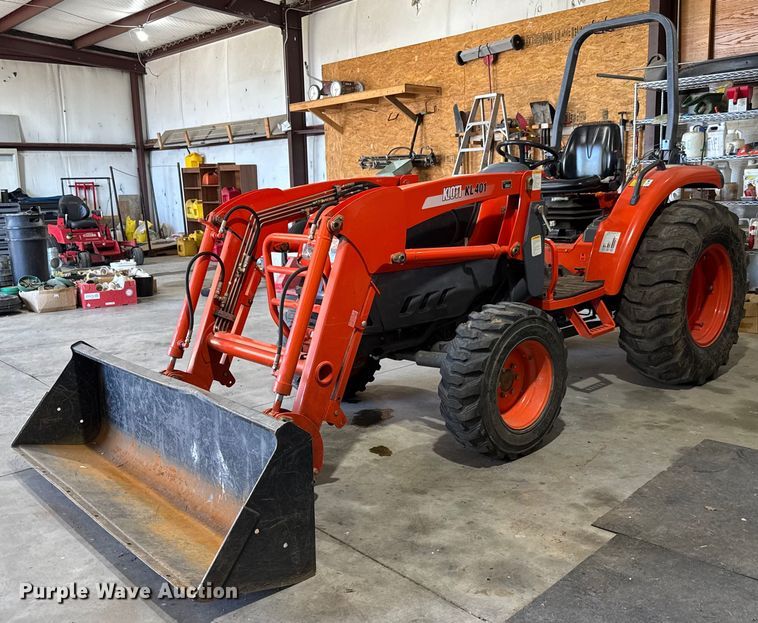 2007 Kioti DK45HSE MFWD tractor - EQ1374