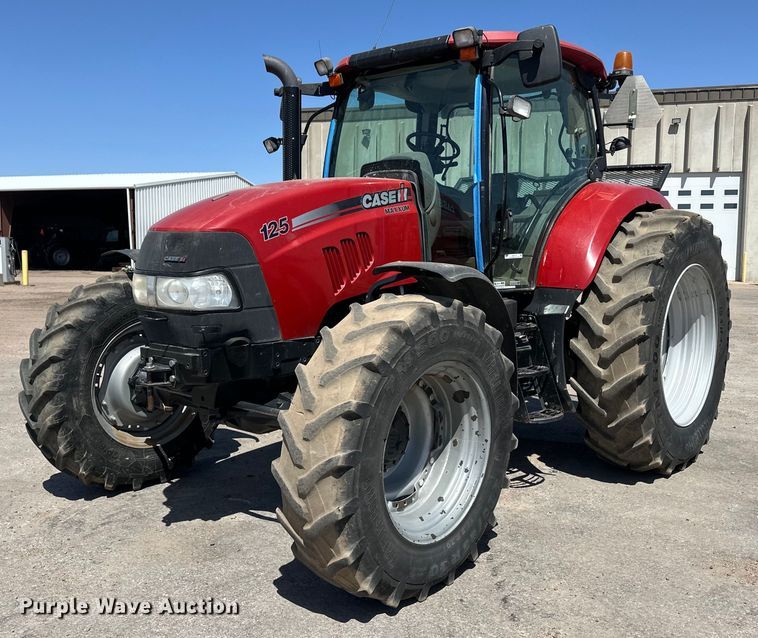 2015 Case IH Maxxum 125 MFWD tractor - EQ4578