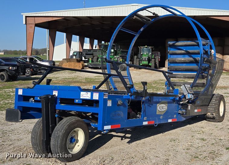2020 Kemco 355 Pro2 bale wrapper - DE2150