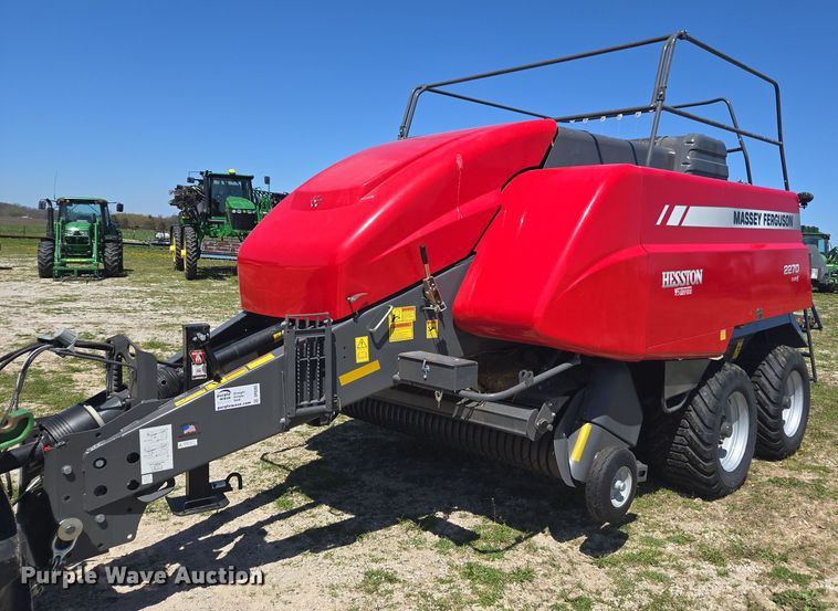 2022 Massey Ferguson 2270 Class 5 large square baler - DP6305