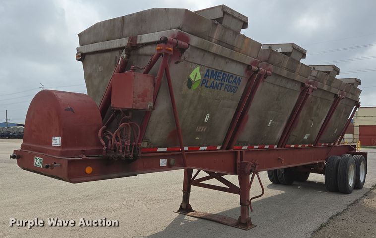 1979 Killebrew fertilizer tender trailer - DT4787