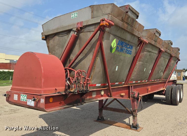 1980 Killebrew fertilizer tender trailer - DT4794