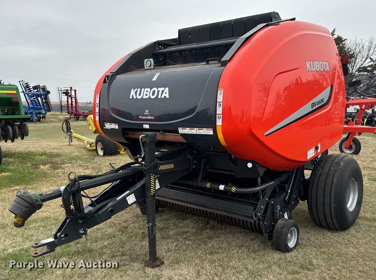 2020 Kubota BV4580 round baler - EG6265