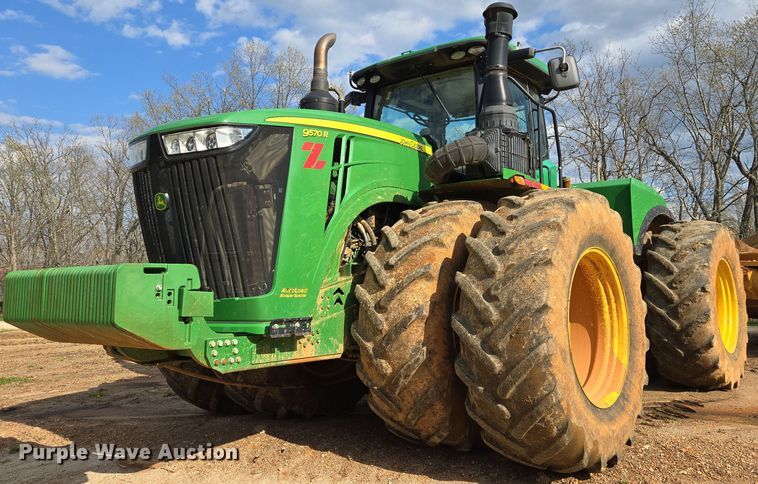 2016 John Deere 9570R Scraper Special 4WD tractor - EJ7398