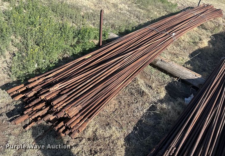 (200) joints of 25' L x 5/8" diameter sucker rods - EQ4574