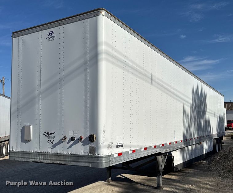2016 Hyundai VI2530152-AJS dry van trailer - EG6379