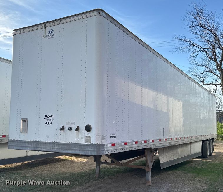 2016 Hyundai VI2530152-AJS dry van trailer - EG6381