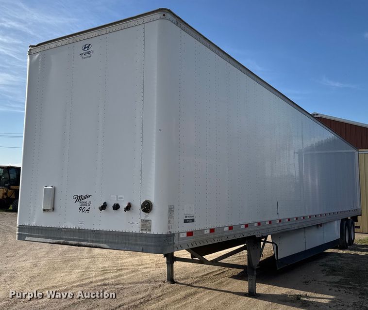 2016 Hyundai VI2530152-AJS dry van trailer - EG6383