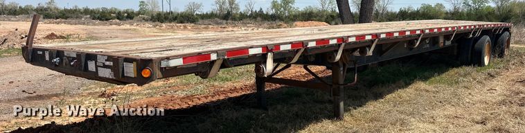 2004 Fontaine FTW-5-8048WSAW flatbed trailer - EJ8629