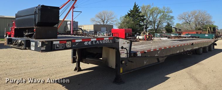 2016 Landoll drop deck equipment trailer - EN8909