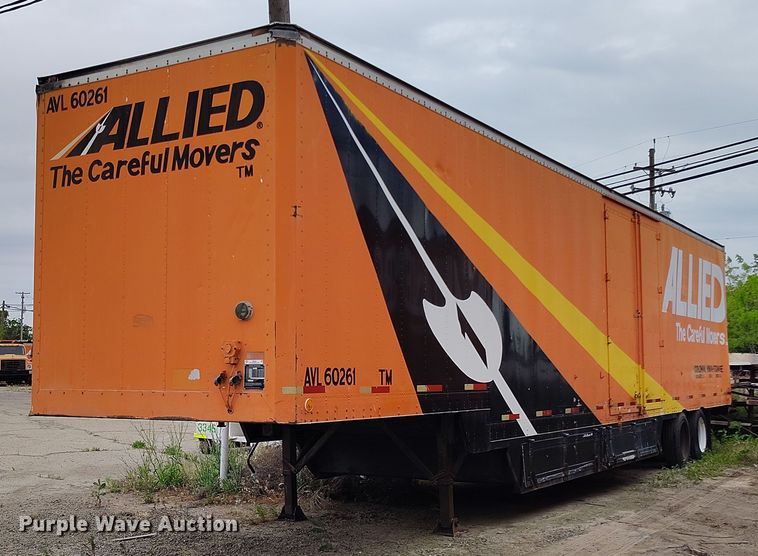1987 Matlock MTET 48 87 dry van trailer - IP9549