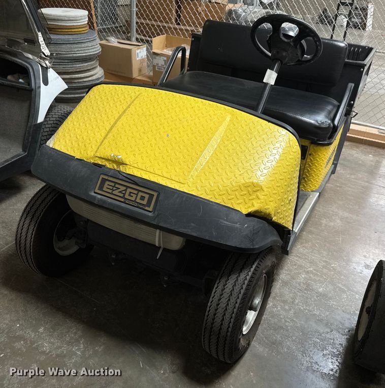E-Z-Go Golf Cart For Sale | Purple Wave Auction