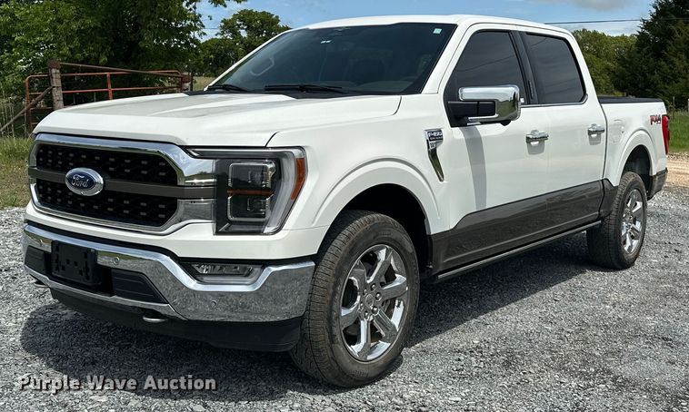 2023 Ford F150 SuperCrew King Ranch pickup truck - EJ8686