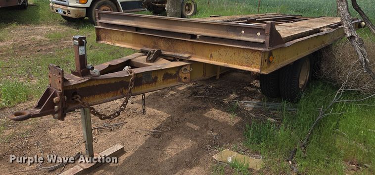 Hyster HP15T tilt deck equipment trailer - EL2010