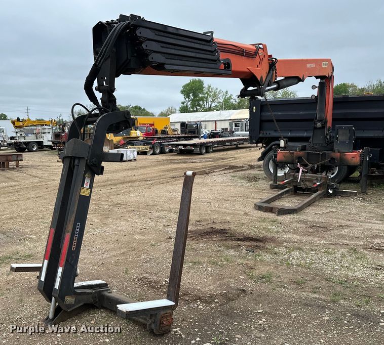 2014 Palfinger PW35001-SH truck mounted crane - DF8490