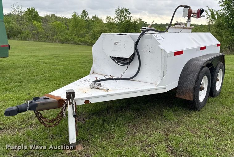 Shop built fuel trailer - DM5726