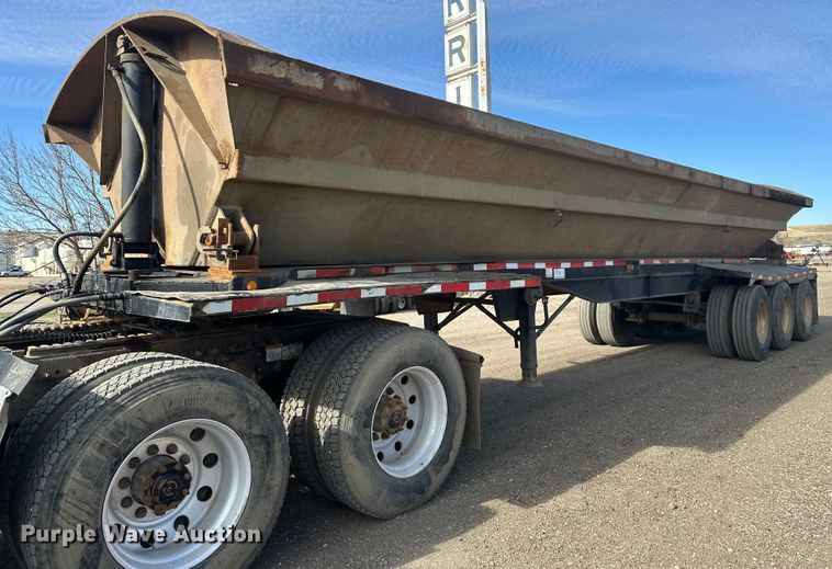 1997 Smith Co side dump trailer - DT7130