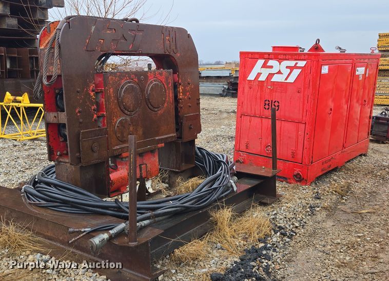 HPSI 130 vibratory driver/extractor  - DV1784