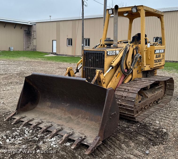 1995 John Deere 455G track loader - DV2523
