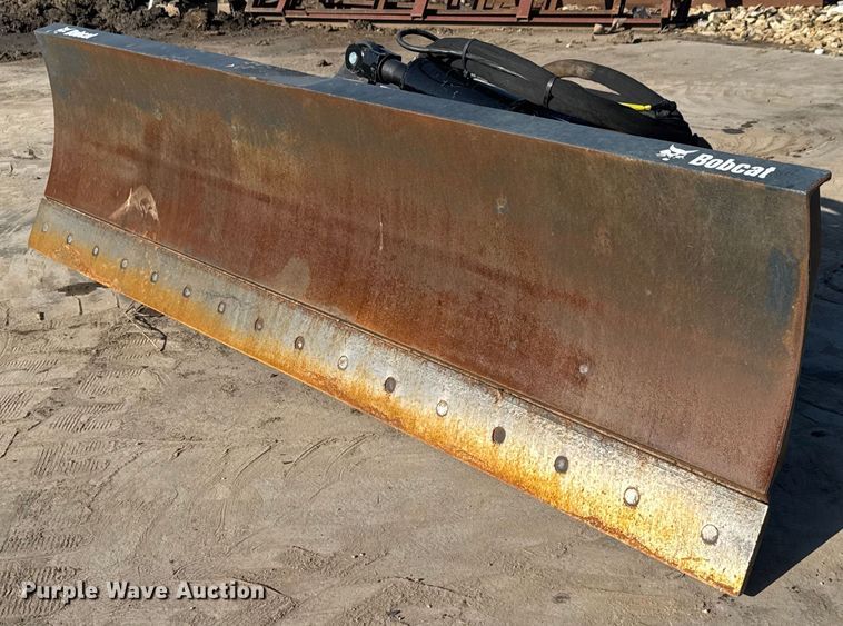 2021 Bobcat 96 Dozer skid steer snow plow - DX8966