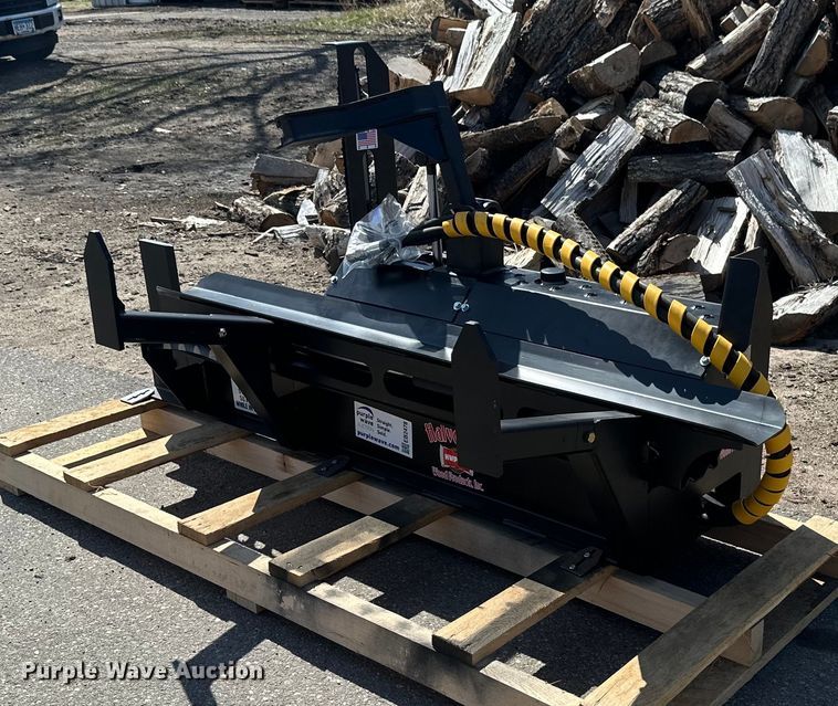 2025 Halverson Wood Products HWP-100 skid steer wood splitter - EB2478