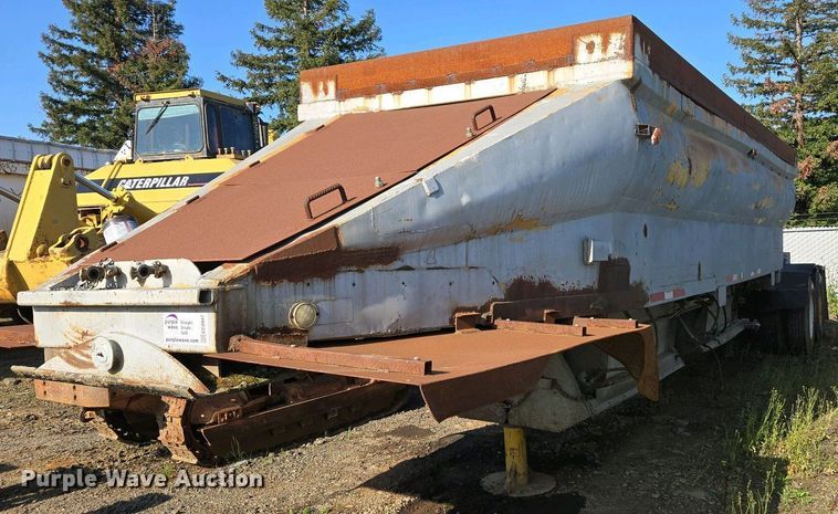 1958 Gwood Bottom dump trailer - EC0947