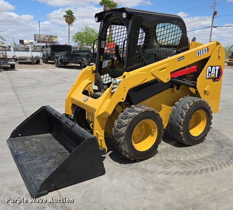 2019 Caterpillar 236D3 skid steer loader - EC0976