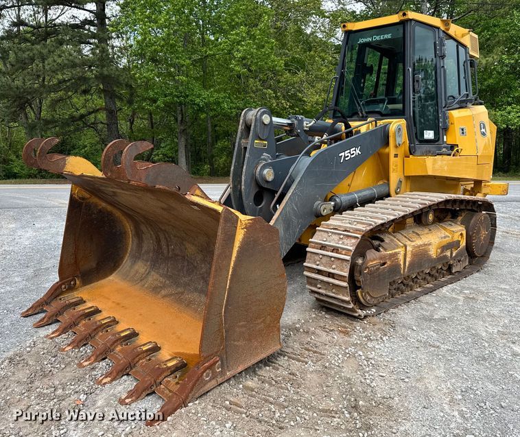 2018 John Deere 755K track loader - EC3570