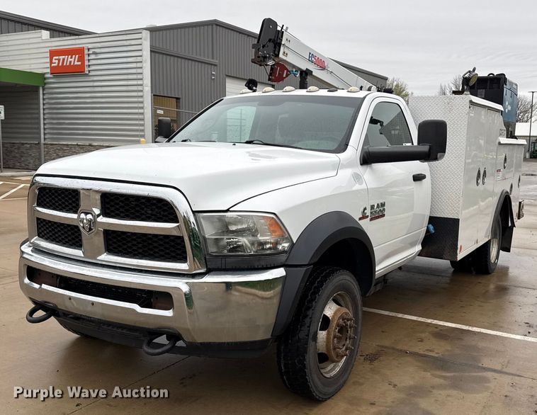2016 Dodge Ram 5500 utility / service truck - ED4208