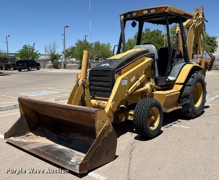 2001 Caterpillar 420D backhoe - EF3050