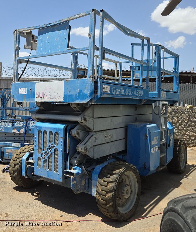 Genie GS-4390 Scissor or Vertical Lift Prices. How Much Does a