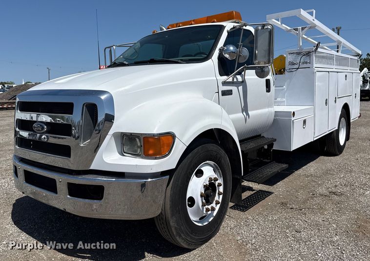 2005 Ford F650 Super Duty utility / service truck - EG5740