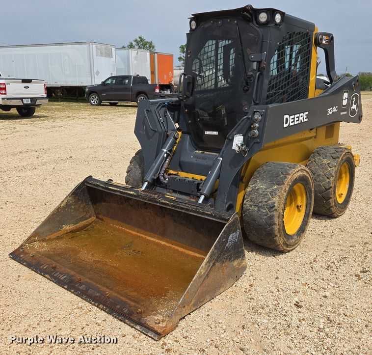2022 John Deere 324G skid steer loader - EJ7485