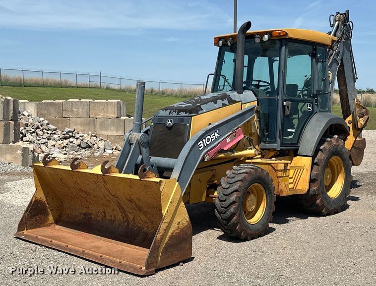 2012 John Deere 310SK backhoe - EJ8679