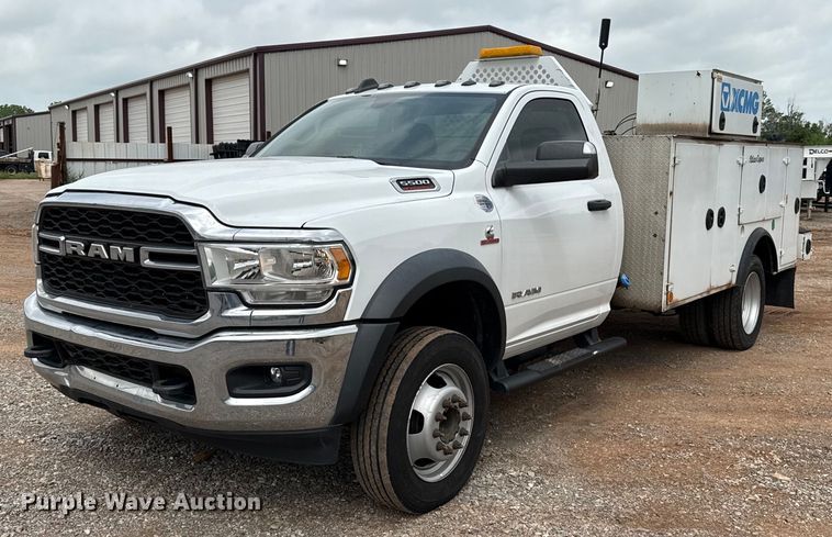2019 Dodge Ram 5500 utility / service truck - EJ8704