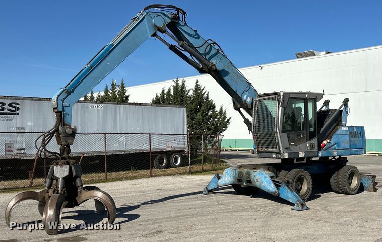 2006 Terex Fuchs MHL 320 wheeled excavator - EK2921