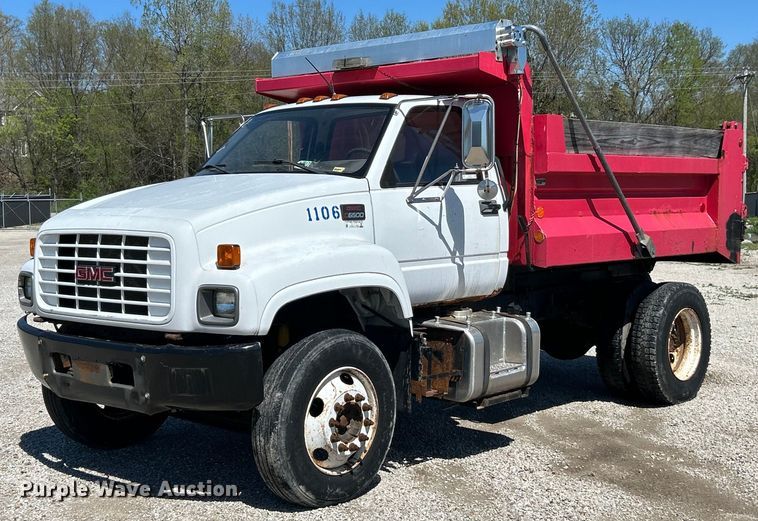 1999 GMC C6500 dump truck - EK2954