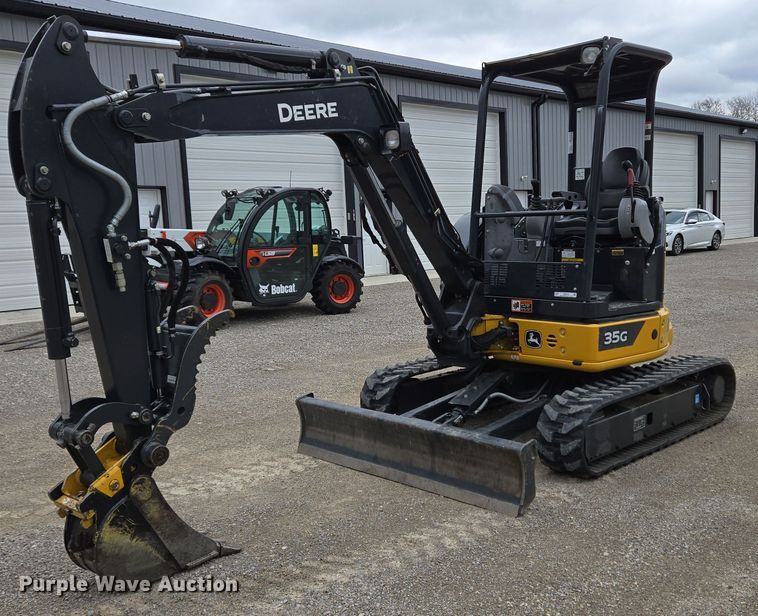 2021 John Deere 35G mini excavator - EM6020